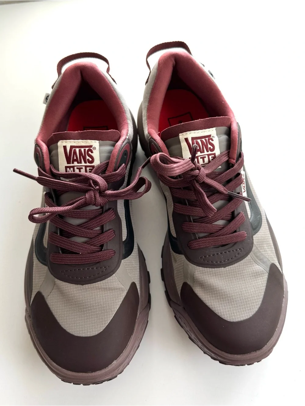 NEW Vans MTE Crosspath Outdoor Shoes Bitter Chocolate Brown Men’s 6.5 Women’s 8 - Picture 2 of 7